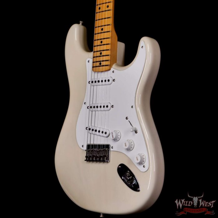 Fender Custom Shop Vintage Custom ‘55 1955 Hardtail Stratocaster Time Capsule Package Aged White Blonde 7.30 Pounds - Image 2