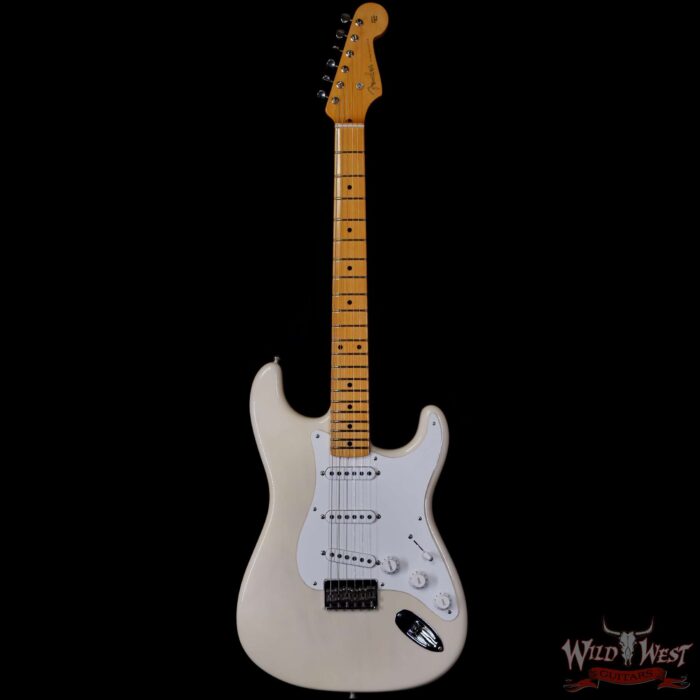 Fender Custom Shop Vintage Custom ‘55 1955 Hardtail Stratocaster Time Capsule Package Aged White Blonde 7.30 Pounds - Image 3