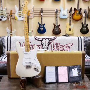 Fender Custom Shop Vintage Custom ‘55 1955 Hardtail Stratocaster Time Capsule Package Aged White Blonde 7.30 Pounds - Image 6
