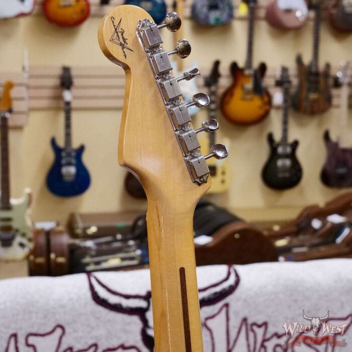 Fender Custom Shop Vintage Custom ‘55 1955 Hardtail Stratocaster Time Capsule Package Aged White Blonde 7.30 Pounds - Image 11