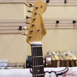 Fender Custom Shop Wild West Guitars 25th Anniversary 1960 Stratocaster Hardtail Madagascar Rosewood Fingerboard Heavy Relic 3 Tone Sunburst 7.10 LBS - Image 7