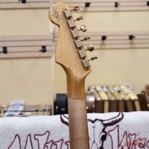 Fender Custom Shop Wild West Guitars 25th Anniversary 1960 Stratocaster Hardtail Madagascar Rosewood Fingerboard Heavy Relic 3 Tone Sunburst 7.10 LBS - Image 11