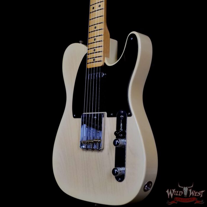 Fender Custom Shop 1952 Telecaster Ash Body Maple Neck Time Capsule TCP Faded Nocaster Blonde 6.85 lbs - Image 2