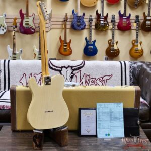 Fender Custom Shop 1952 Telecaster Ash Body Maple Neck Time Capsule TCP Faded Nocaster Blonde 6.85 lbs - Image 10