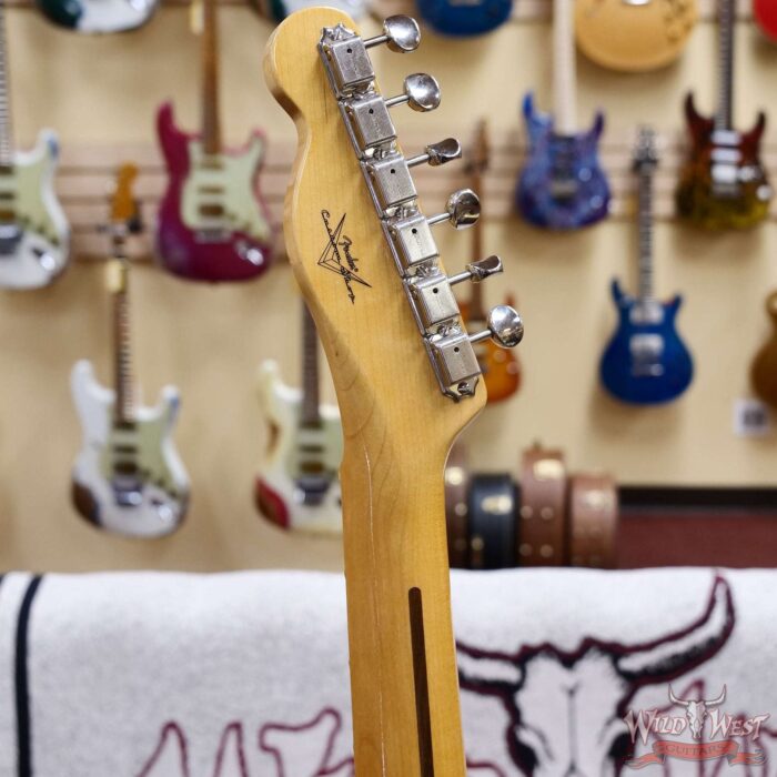 Fender Custom Shop 1952 Telecaster Ash Body Maple Neck Time Capsule TCP Faded Nocaster Blonde 6.85 lbs - Image 11