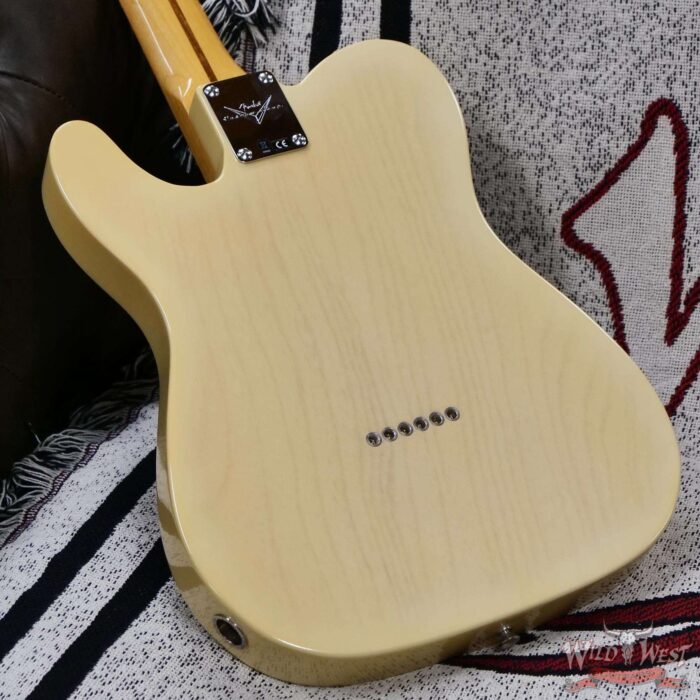 Fender Custom Shop 1952 Telecaster Ash Body Maple Neck Time Capsule TCP Faded Nocaster Blonde 6.85 lbs - Image 12