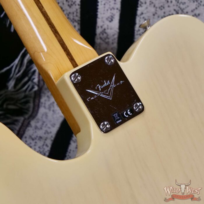 Fender Custom Shop 1952 Telecaster Ash Body Maple Neck Time Capsule TCP Faded Nocaster Blonde 6.85 lbs - Image 13