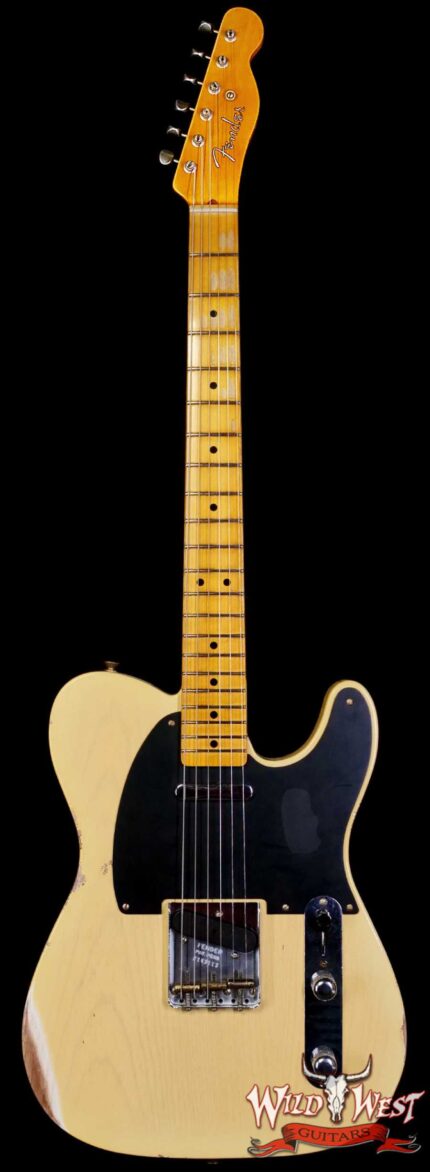 Fender Custom Shop 1951 Nocaster Ash Body Maple Neck Relic Faded Aged Nocaster Blonde 6.75 LBS