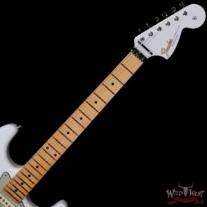 Fender Custom Shop Wild West White Lightning Stratocaster Floyd Rose HSS Maple Neck Matching Color Large Headstock 22 Frets NOS Olympic White 8.15 LBS - Image 4