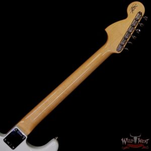 Fender Custom Shop Wild West White Lightning Stratocaster Floyd Rose HSS Maple Neck Matching Color Large Headstock 22 Frets NOS Olympic White 8.15 LBS - Image 5