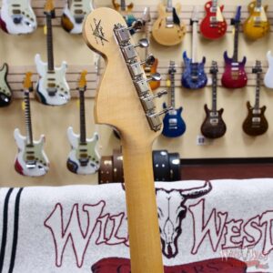 Fender Custom Shop Wild West White Lightning Stratocaster Floyd Rose HSS Maple Neck Matching Color Large Headstock 22 Frets NOS Olympic White 8.15 LBS - Image 10