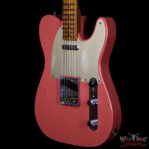 Fender Custom Shop 2017 Summer Event Limited Red Hot Roasted Roasted Telecaster Journeyman Relic Tahitian Coral - Image 2