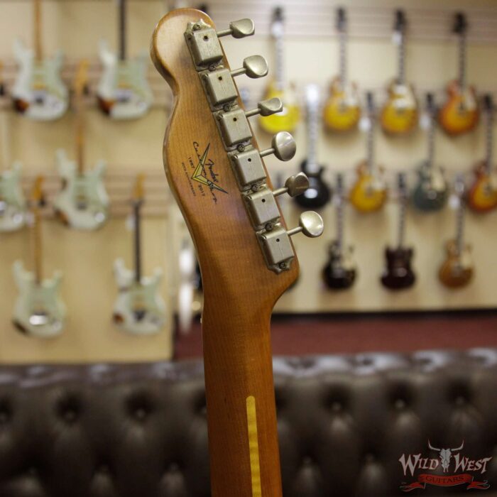 Fender Custom Shop 2017 Summer Event Limited Red Hot Roasted Roasted Telecaster Journeyman Relic Tahitian Coral - Image 8