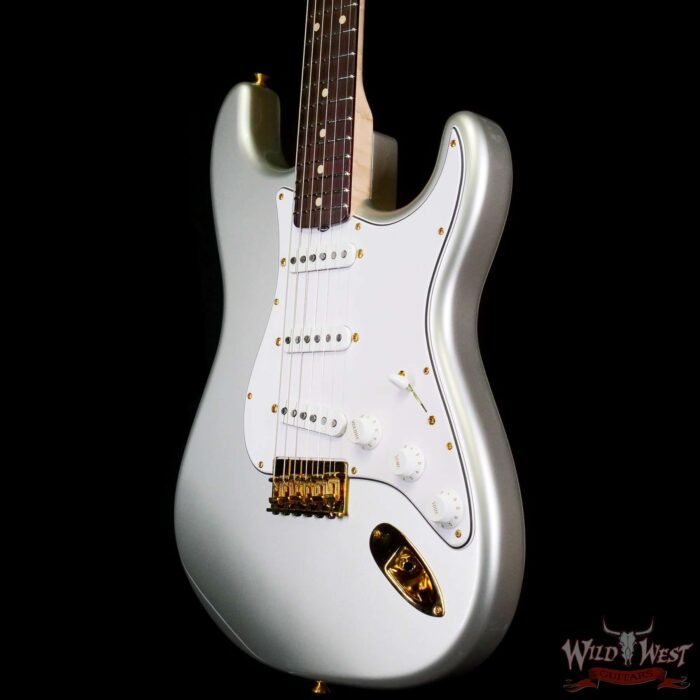 Fender Custom Shop Robert Cray Signature Stratocaster AA Birdseye Maple Neck Hardtail NOS Inca Silver - Image 2