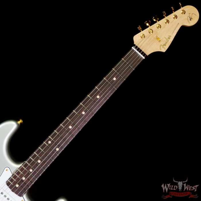 Fender Custom Shop Robert Cray Signature Stratocaster AA Birdseye Maple Neck Hardtail NOS Inca Silver - Image 4