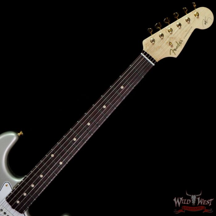 Fender Custom Shop Robert Cray Signature Stratocaster AA Birdseye Maple Neck Hardtail NOS Inca Silver - Image 4