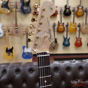 Fender Custom Shop Robert Cray Signature Stratocaster AA Birdseye Maple Neck Hardtail NOS Inca Silver - Image 7