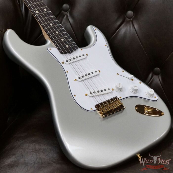 Fender Custom Shop Robert Cray Signature Stratocaster AA Birdseye Maple Neck Hardtail NOS Inca Silver - Image 8