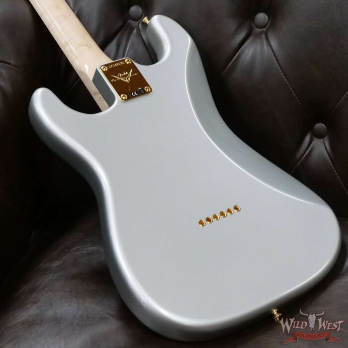 Fender Custom Shop Robert Cray Signature Stratocaster AA Birdseye Maple Neck Hardtail NOS Inca Silver - Image 11