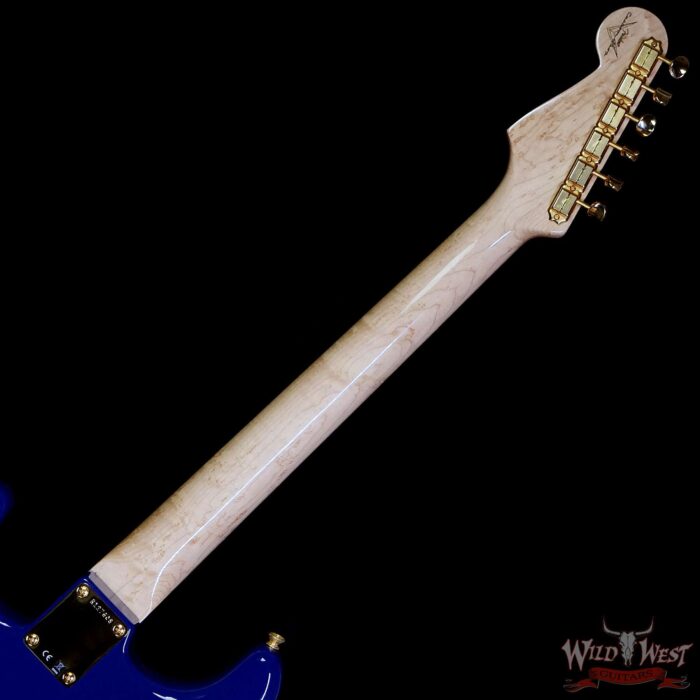 Fender Custom Shop Robert Cray Signature Stratocaster Hardtail AA Birdseye Maple Neck NOS Violet 7.30 LBS - Image 5