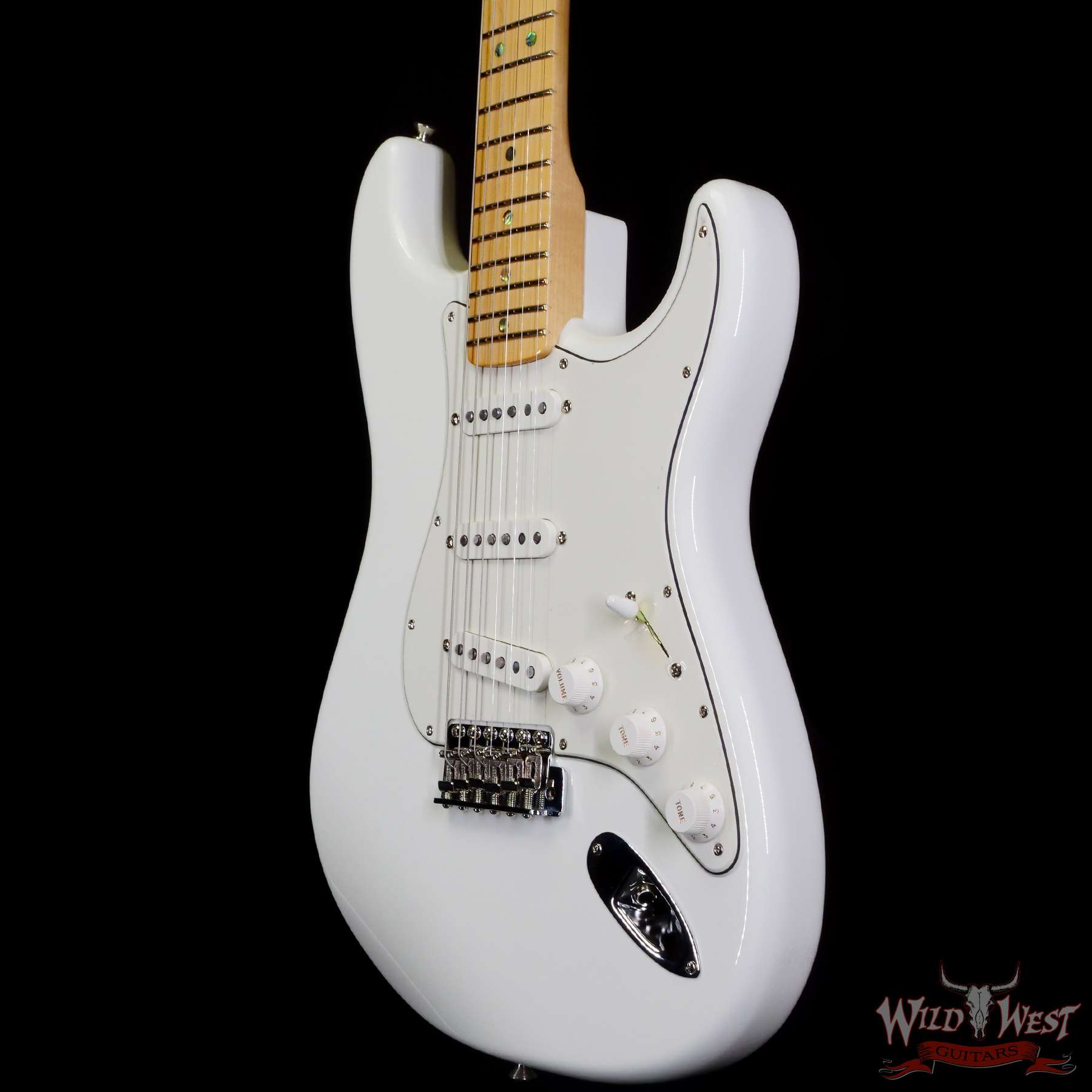 fendercs-robintrower-r126991-br__wwg.jpg Fender Custom Shop Robin Trower Signature Stratocaster Maple Fingerboard Arctic White - Image 2