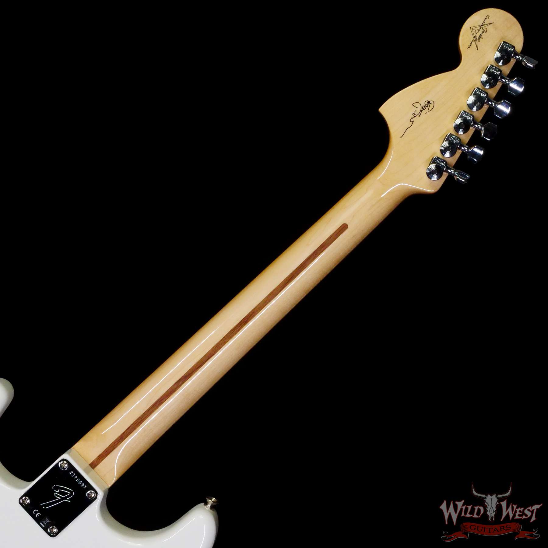 fendercs-robintrower-r126991-c3__wwg.jpg Fender Custom Shop Robin Trower Signature Stratocaster Maple Fingerboard Arctic White - Image 5