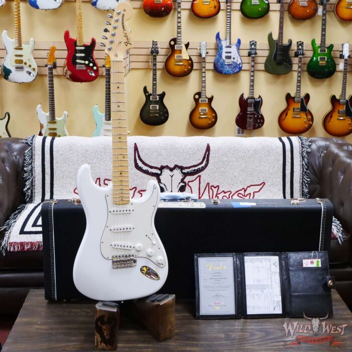 Fender Custom Shop Robin Trower Signature Stratocaster Maple Fingerboard Arctic White - Image 6