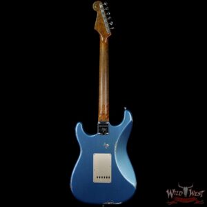 Fender Custom Shop 30th Anniversary LTD 1960 Roasted Stratocaster Relic Aged Lake Placid Blue - Image 5