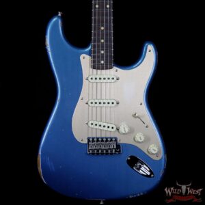 Fender Custom Shop 30th Anniversary LTD 1960 Roasted Stratocaster Relic Aged Lake Placid Blue - Image 3