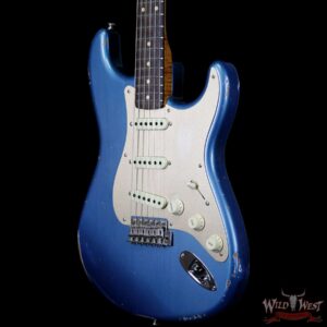 Fender Custom Shop 30th Anniversary LTD 1960 Roasted Stratocaster Relic Aged Lake Placid Blue - Image 2