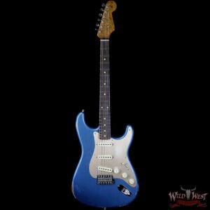 Fender Custom Shop 30th Anniversary LTD 1960 Roasted Stratocaster Relic Aged Lake Placid Blue - Image 4