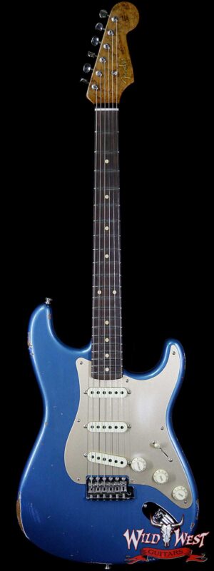 Fender Custom Shop 30th Anniversary LTD 1960 Roasted Stratocaster Relic Aged Lake Placid Blue