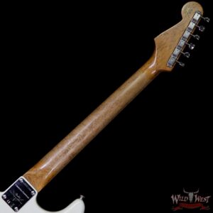 Fender Custom Shop 30th Anniversary LTD 1960 Roasted Stratocaster Relic Birdseye Neck Aged Olympic White - Image 10