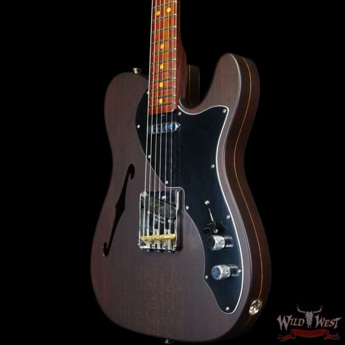 Fender Custom Shop Limited Edition Rosewod Telecaster Thinline Closet Classis Natural - Image 2