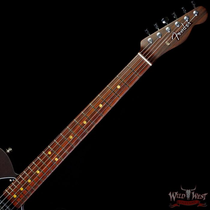 Fender Custom Shop Limited Edition Rosewod Telecaster Thinline Closet Classis Natural - Image 4