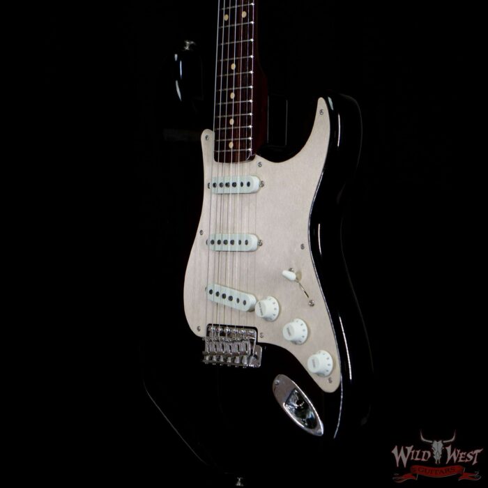 2020 Fender Summer Event LTD Custom Shop 1957 Stratocaster Rosewood Neck Deluxe Closet Classic Hand-Wound PUs Black - Image 2
