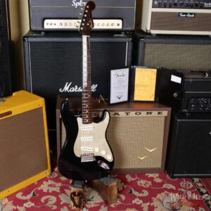 2020 Fender Summer Event LTD Custom Shop 1957 Stratocaster Rosewood Neck Deluxe Closet Classic Hand-Wound PUs Black - Image 6