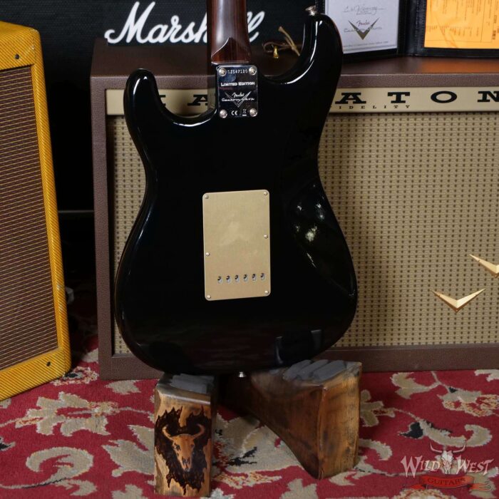2020 Fender Summer Event LTD Custom Shop 1957 Stratocaster Rosewood Neck Deluxe Closet Classic Hand-Wound PUs Black - Image 10