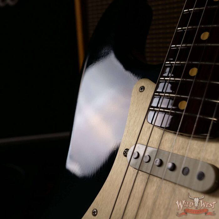 2020 Fender Summer Event LTD Custom Shop 1957 Stratocaster Rosewood Neck Deluxe Closet Classic Hand-Wound PUs Black - Image 8