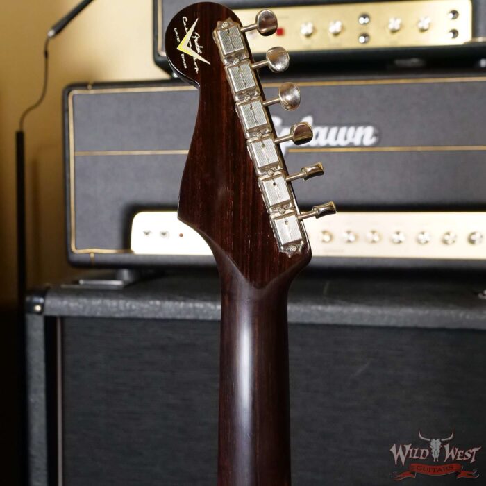 2020 Fender Summer Event LTD Custom Shop 1957 Stratocaster Rosewood Neck Deluxe Closet Classic Hand-Wound PUs Black - Image 12