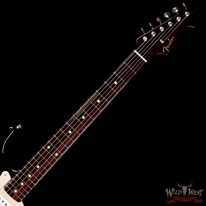 2020 Fender Summer Event LTD Custom Shop 1957 Stratocaster Rosewood Neck Deluxe Closet Classic Hand-Wound PUs Black - Image 4