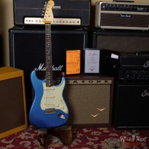 2020 Fender Summer Event LTD Custom Shop 1960 Stratocaster Journeyman Relic Dirty Neck Hand-Wound PUs Aged Lake Placid Blue - Image 6