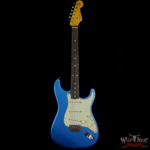 2020 Fender Summer Event LTD Custom Shop 1960 Stratocaster Journeyman Relic Dirty Neck Hand-Wound PUs Aged Lake Placid Blue - Image 3
