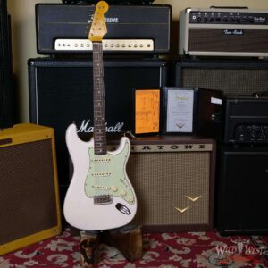 2020 Fender Summer Event LTD Custom Shop 1960 Stratocaster Journeyman Relic Dirty Neck Hand-Wound PUs Super Faded Aged Shell Pink - Image 6