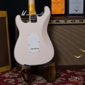 2020 Fender Summer Event LTD Custom Shop 1960 Stratocaster Journeyman Relic Dirty Neck Hand-Wound PUs Super Faded Aged Shell Pink - Image 11