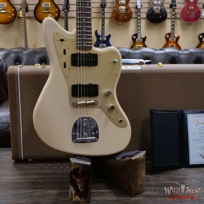 Fender Custom Shop 2021 Summer Event Limited Edition 250K 1959 Jazzmaster Hand-Wound Pickups DLX Closet Classic Dessert Sand - Image 8