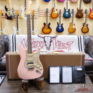 Fender Custom Shop Limited Edition Tyler Bryant “Pinky” Stratocaster HSS Relic Aged Shell Pink - Image 6
