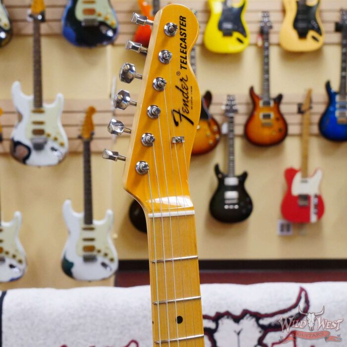 Fender Custom Shop Vintage Custom 1968 Telecaster Thinline Maple Fingerboard NOS Aged Natural - Image 7