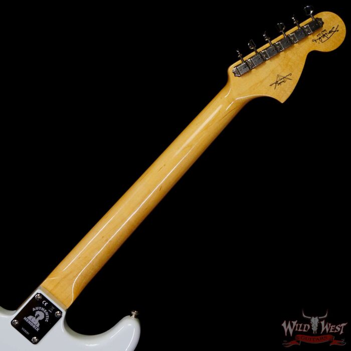 Fender Custom Shop Jimi Hendrix Voodoo Child Signature Stratocaster Maple Fingerboard NOS Olympic White - Image 5