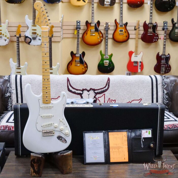 Fender Custom Shop Jimi Hendrix Voodoo Child Signature Stratocaster Maple Fingerboard NOS Olympic White - Image 6